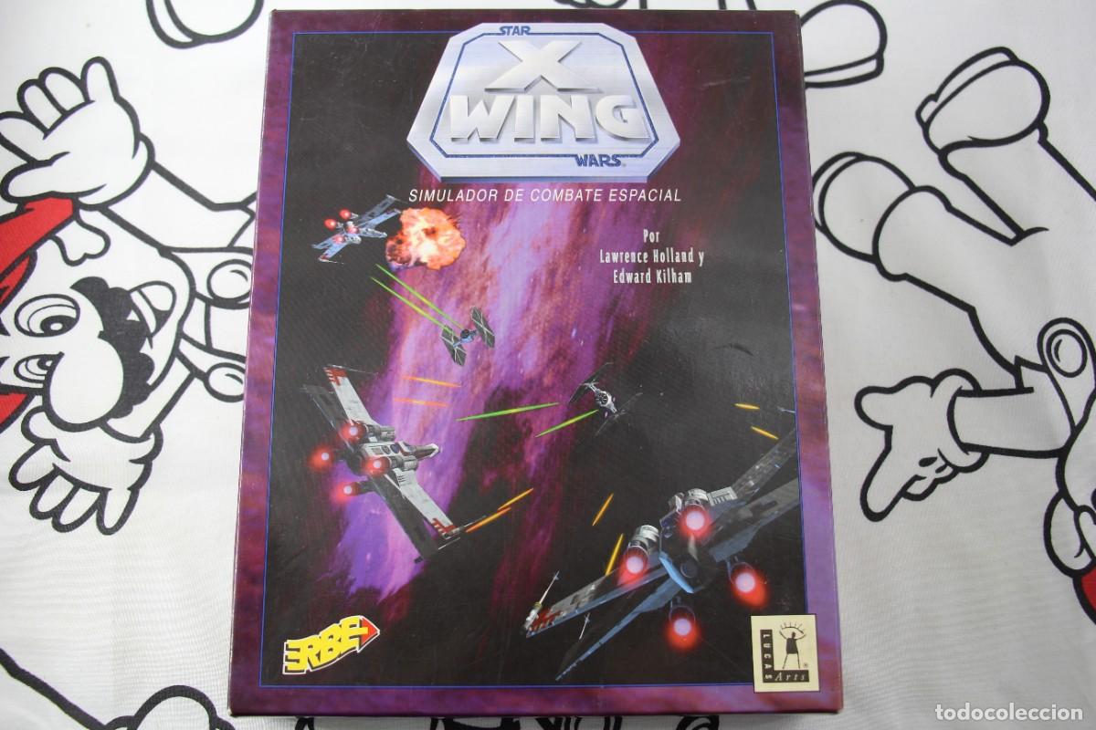 Videojuegos y Consolas: PC IBM 3,5 ERBE LUCAS ARTS STAR WARS X WING MUY BUEN ESTADO