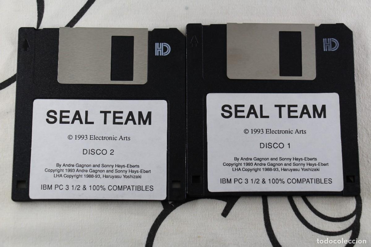 Videojuegos y consolas: PC IBM 3,5 DRO SOFTELECTRONIC ARTS SEAL TEAM BUEN ESTADO - Foto 5