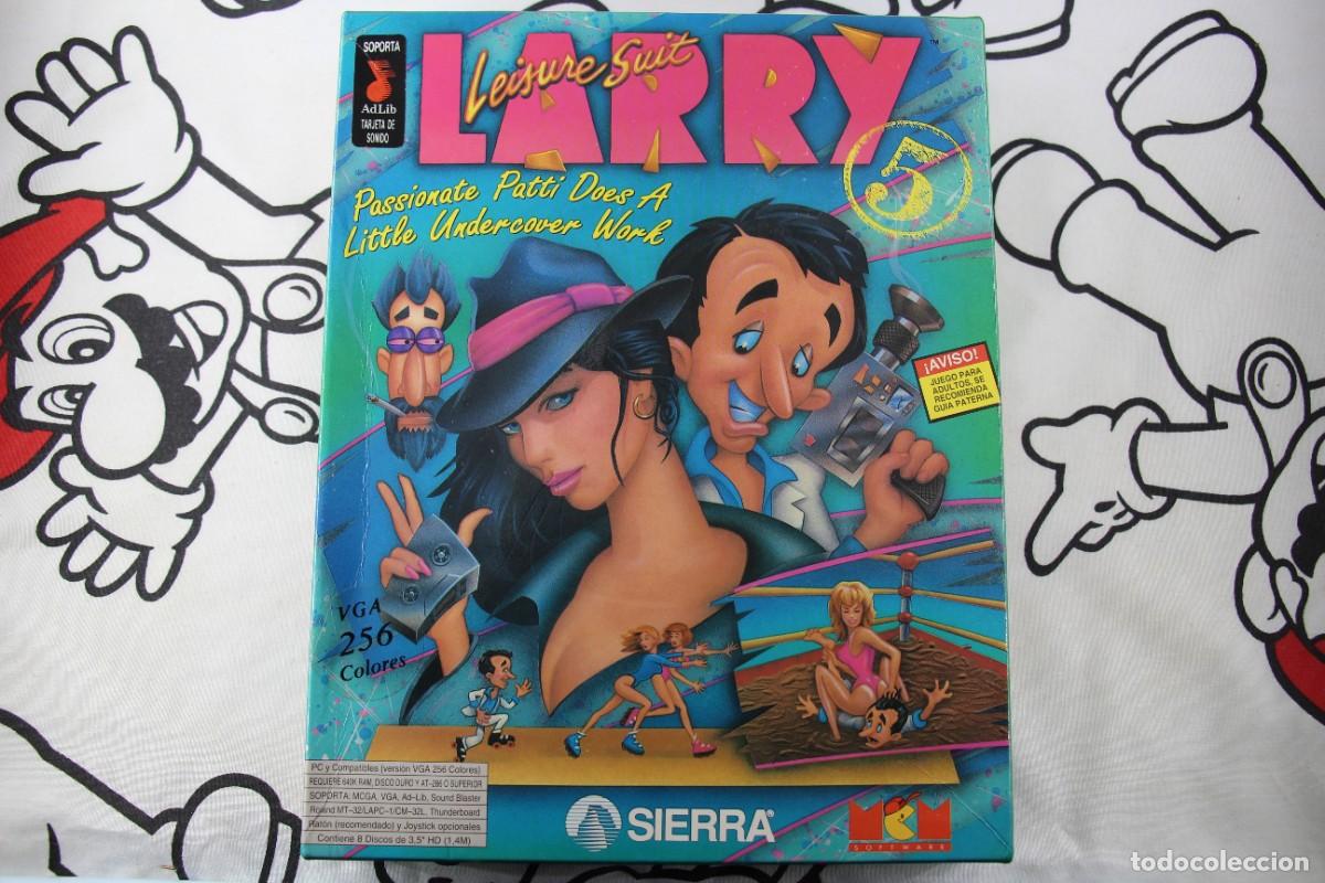 Videojuegos y Consolas: PC IBM 3,5 MCM SIERRA LEISURE SUIT LARRY 5 MUY BUEN ESTADO