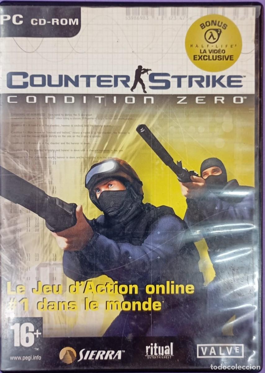 Videojuegos y consolas: COUNTER STRIKE - CONDITION ZERO - PC CD-ROM (FRENCH EDITION) - Foto 1