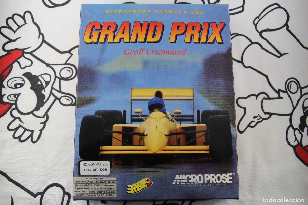 Videojuegos y Consolas: PC IBM 3,5 ERBE MICROPROSE FORMULA ONE GRAND PRIX MUY BUEN ESTADO