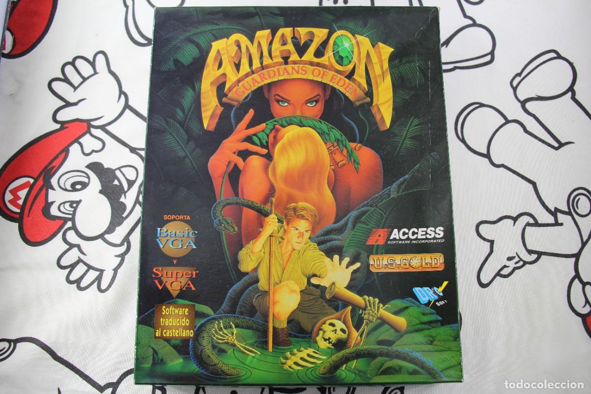 Videojuegos y Consolas: PC IBM 3,5 DRO SOFT AMAZON GUARDIANS OF EDEN BUEN ESTADO