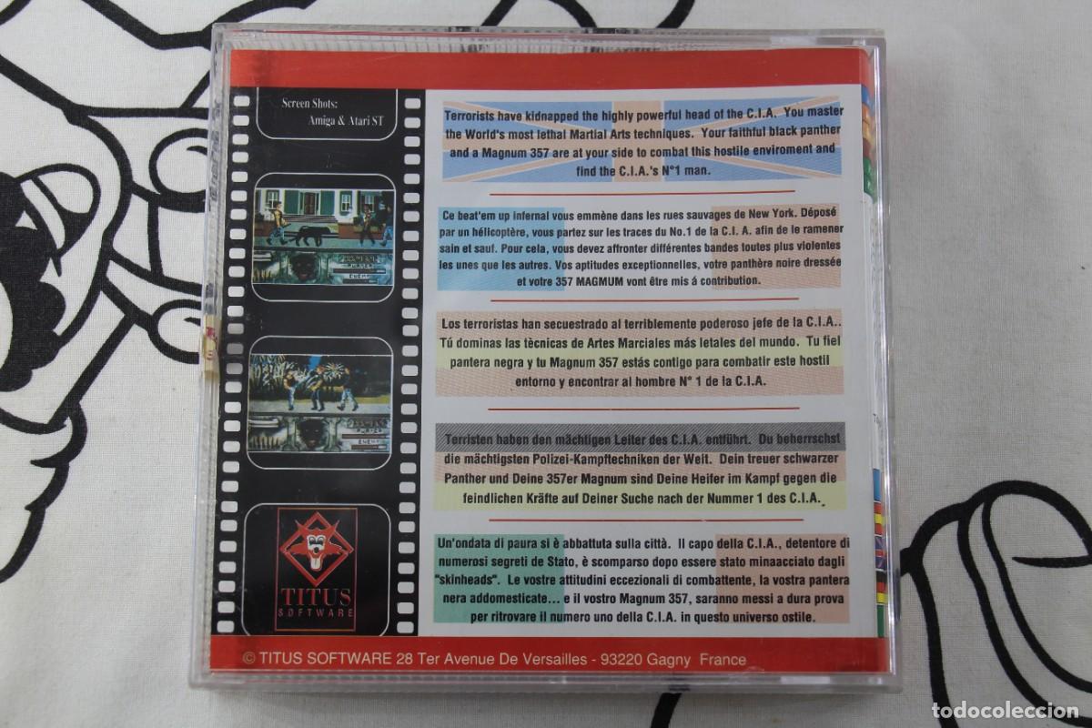 Videojuegos y consolas: PC WILD STREETS DISK GAME AMIGA ATARI VERSION ESPA&Ntilde;OLA - Foto 2