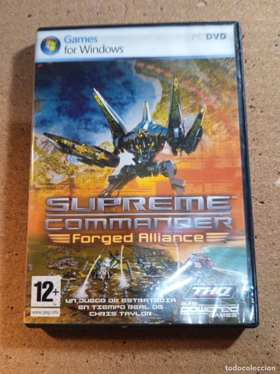 Videojuegos y Consolas: JUEGO PC SUPREME CMANDER FORGED ALLIANCE