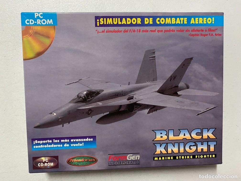 Videojuegos y Consolas: BLACK KNIGHT - PC Videojuego Caja grande cart&oacute;n Big Box