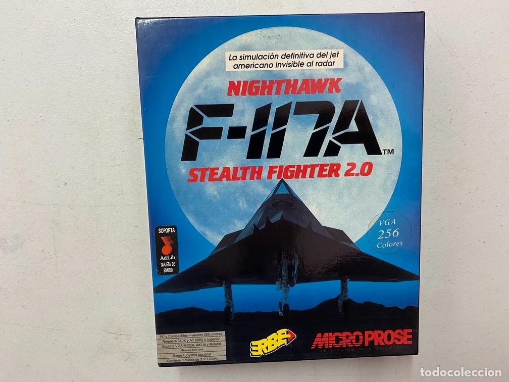 Videojuegos y Consolas: F-117A STEALTH FIGHTER 2.O - PC Videojuego Caja grande cart&oacute;n Big Box