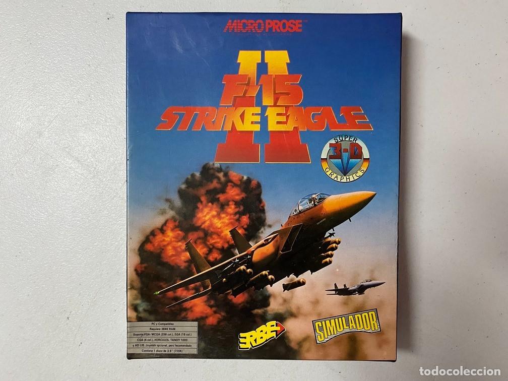 Videojuegos y Consolas: F-15 STRIKE EAGLE II - PC Videojuego Caja grande cart&oacute;n Big Box