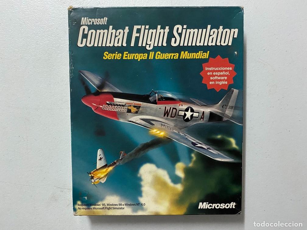 Videojuegos y Consolas: COMBAT FLIGHT SIMULATOR - PC Videojuego Caja grande cart&oacute;n Big Box