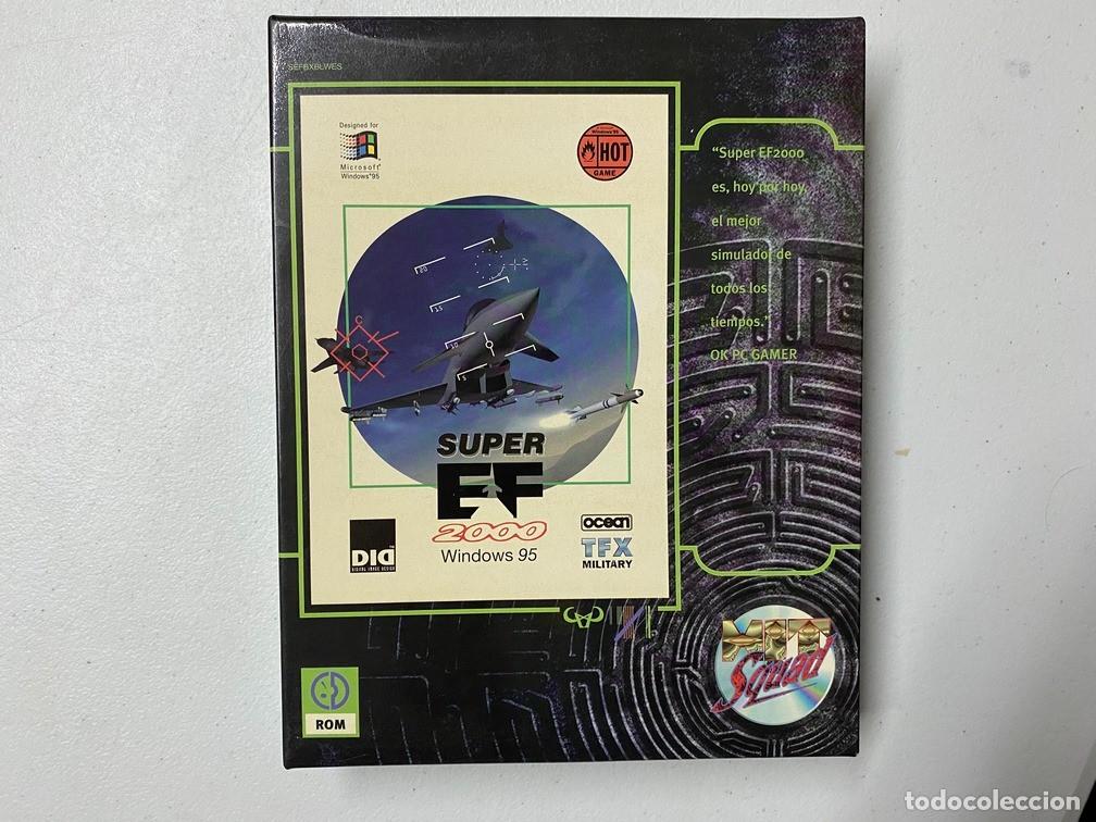 Videojuegos y Consolas: SUPER EF 2000 - PC Videojuego Caja grande cart&oacute;n Big Box