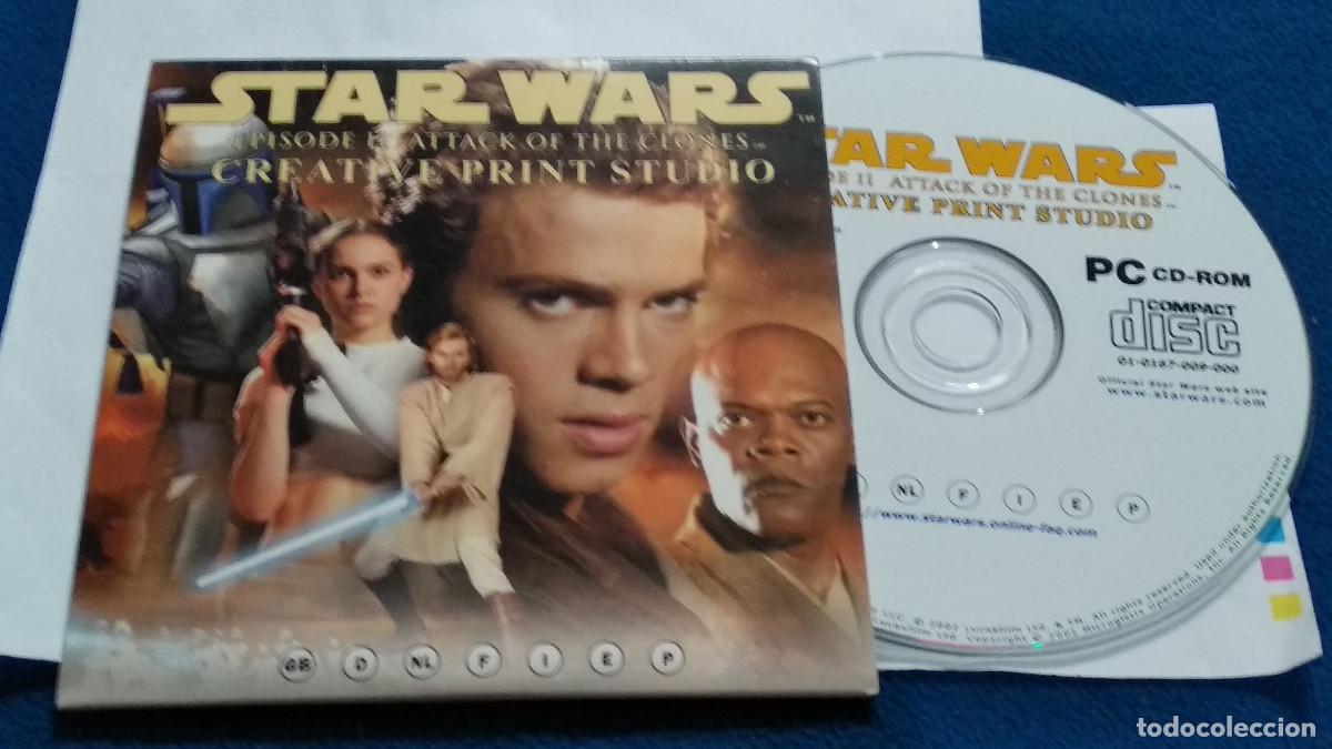 Videojuegos y Consolas: STAR WARS - La Guerra de las Galaxias CD ROM - Episode 2 Attack of the clones para PC NUEVO