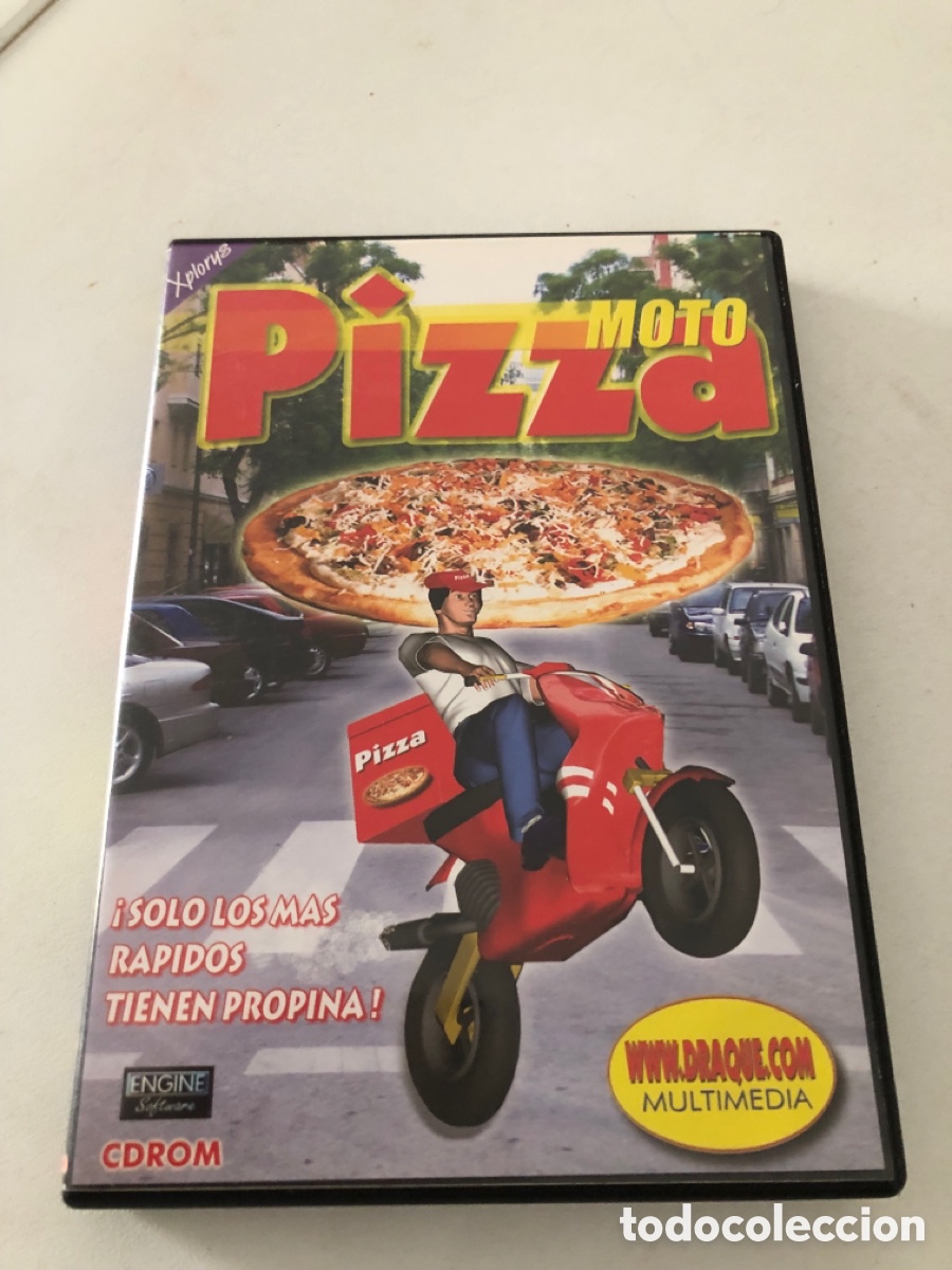 Videojuegos y Consolas: Moto Pizza Pc Cd Rom