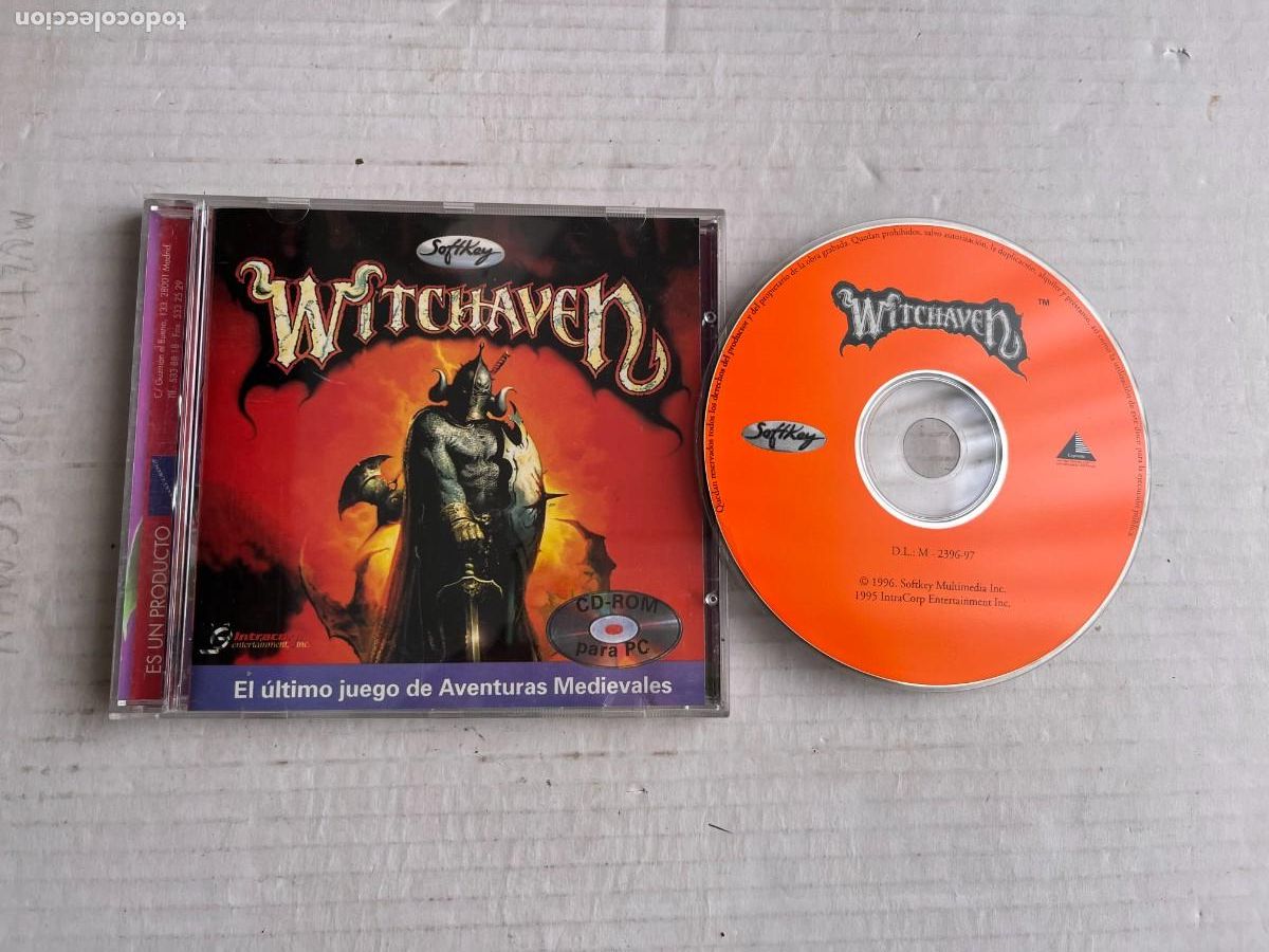 Videojuegos y consolas: WITCHAVEN - PC CD KREATEN - Foto 1
