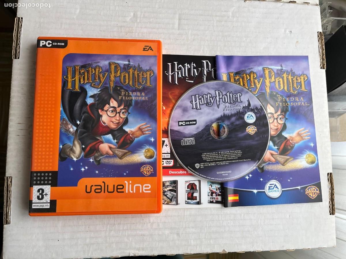 Videojuegos y Consolas: HARRY POTTER Y LA PIEDRA FILOSOFAL EA VALUE LINE - PC CD ROM KREATEN