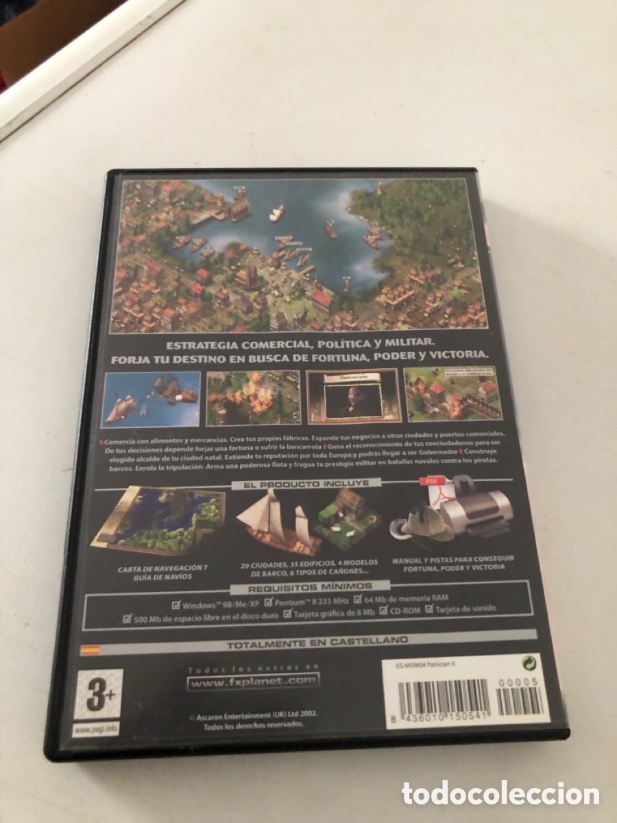 Videojuegos y consolas: Patrician II Pc Cd Rom - Foto 3