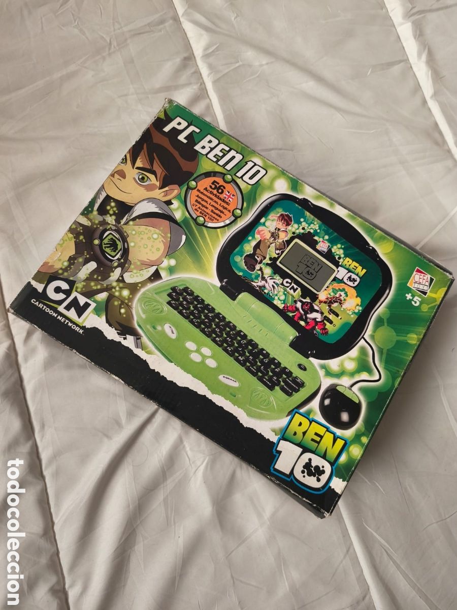 Videojuegos y Consolas: PC Ben 10 . Cartoon Network . Computadora portatil tematica. 56 actividades . CEFA. Caja original