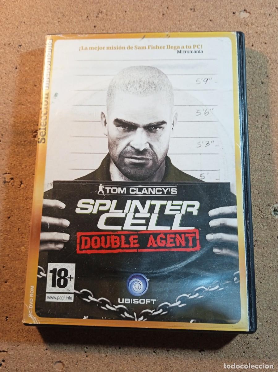 Videojuegos y Consolas: JUEGO PC SPLINTER CELL DOUBLE AGENT