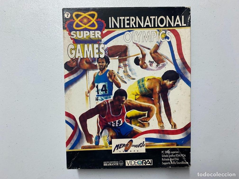 Videojuegos y Consolas: INTERNATIONAL OLYMPICS (opera soft) - PC Videojuego Caja grande cart&oacute;n Big Box