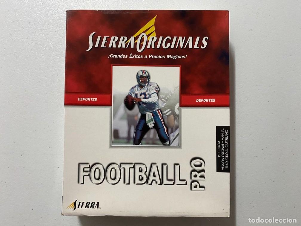 Videojuegos y Consolas: FOOTBALL PRO - PC Videojuego Caja grande cart&oacute;n Big Box