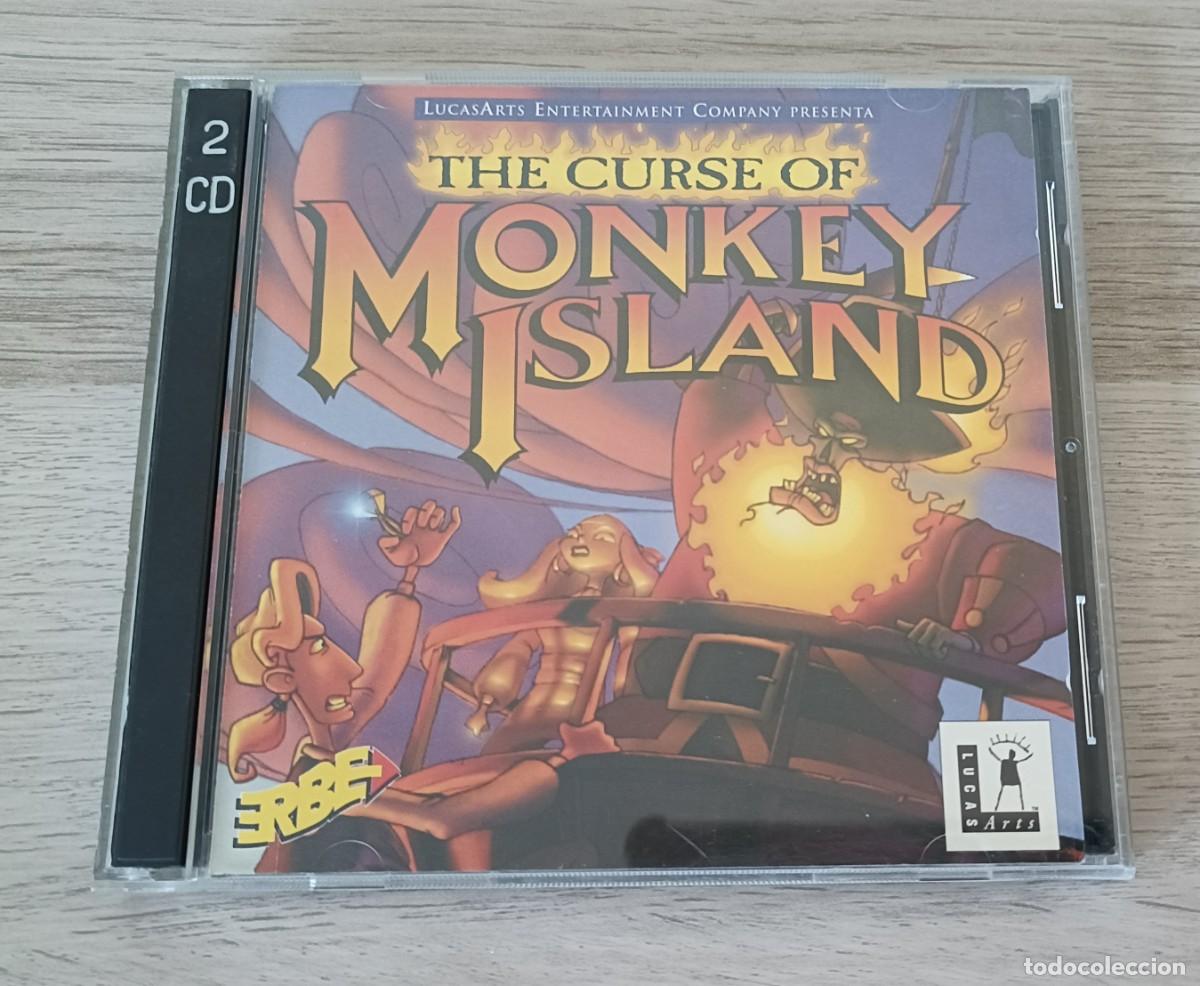 Videojuegos y Consolas: Juego PC THE CURSE OF MONKEY ISLAND, ERBE, LUCAS ARTS, 2 CD, 1997