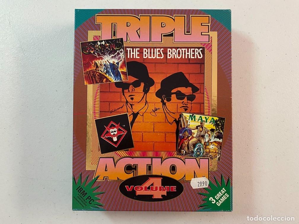 Videojuegos y Consolas: TRIPLE ACTION PACK - PC Videojuego Caja grande cart&oacute;n Big Box