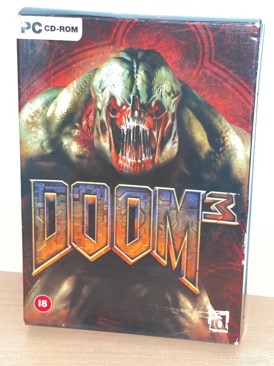 Videojuegos y Consolas: PC CD-ROM Juego DOOM 3 Activision a&ntilde;o 2004 doom3 incluye 3 discos y m&aacute;s...