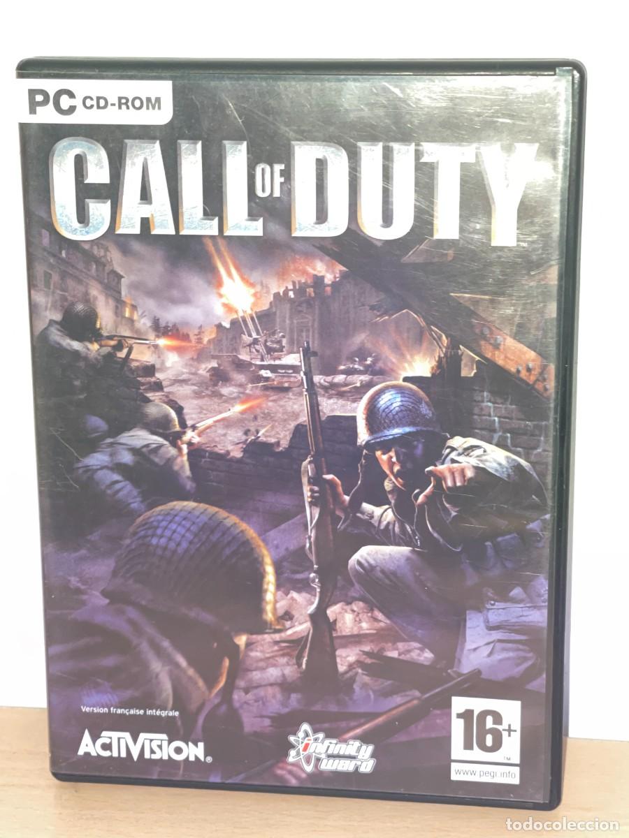 Videojuegos y Consolas: PC CD-ROM Juego CALL OF DUTY Activision a&ntilde;o 2003 versi&oacute;n Francia