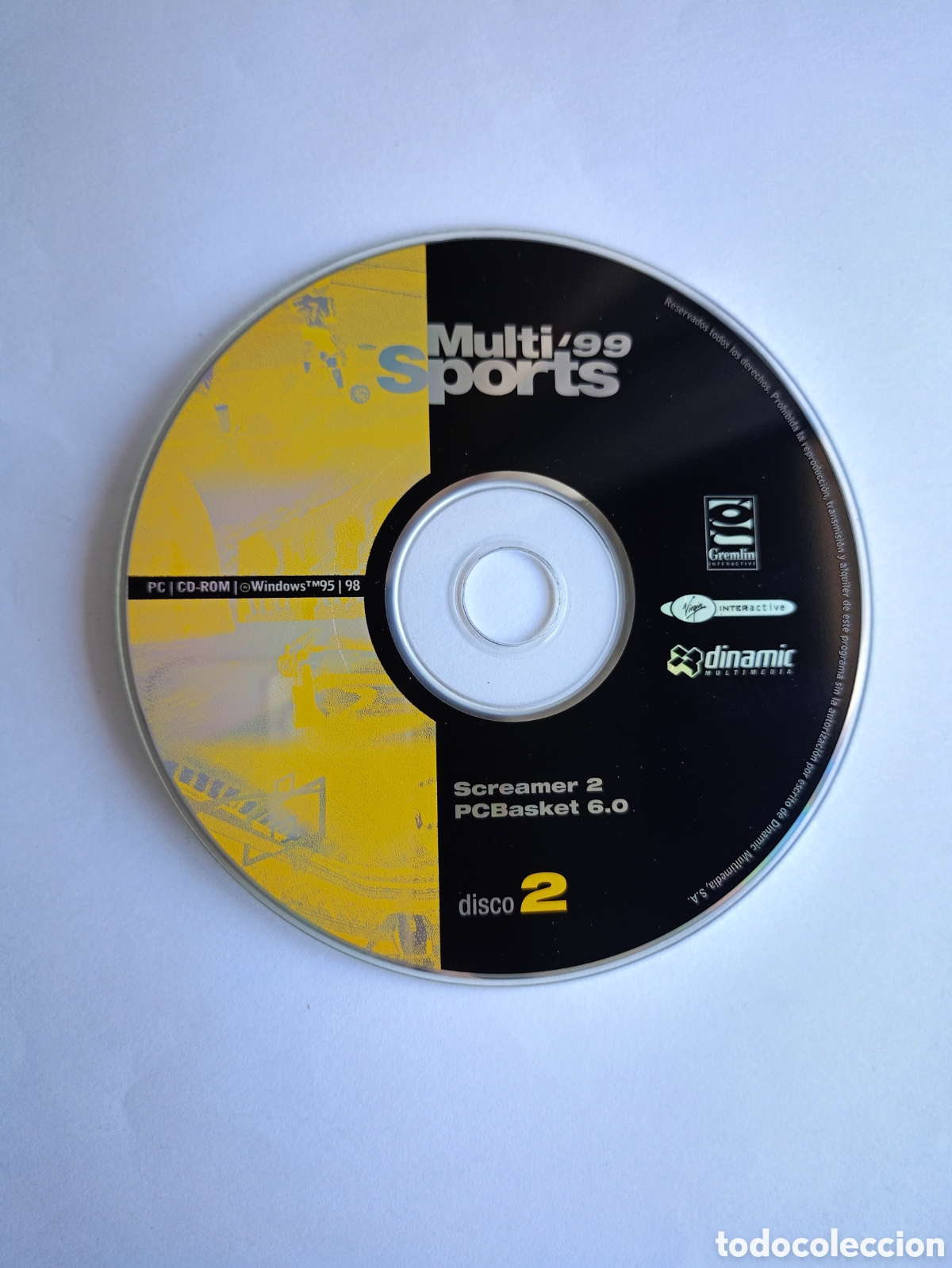 Videogiochi e Consoli: Multi 99 Sports screamer 2 pc basket 6.0 disco 2 pc