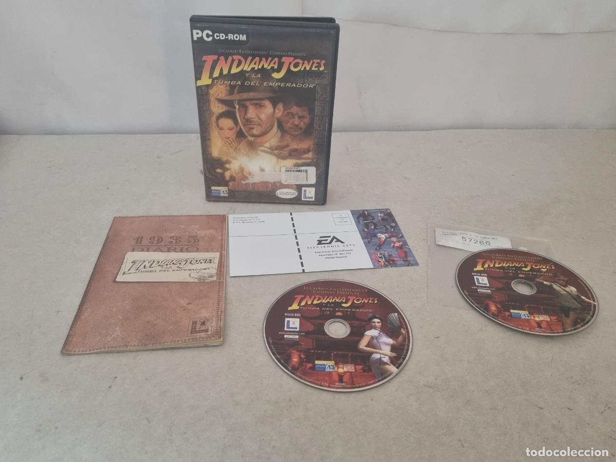 Videojogos e Consolas: Videojuego para PC Indiana Jones y la tumba del emperador completo