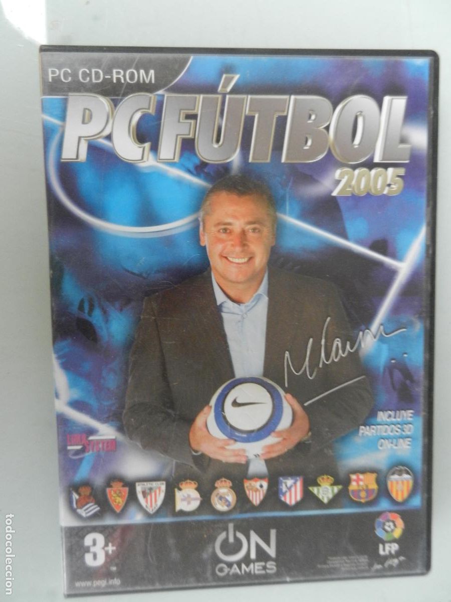 Videojuegos y Consolas: PC FUTBOL 2005 - JUEGO EN ESPA&Ntilde;OL CON INSTRUCCIONES -