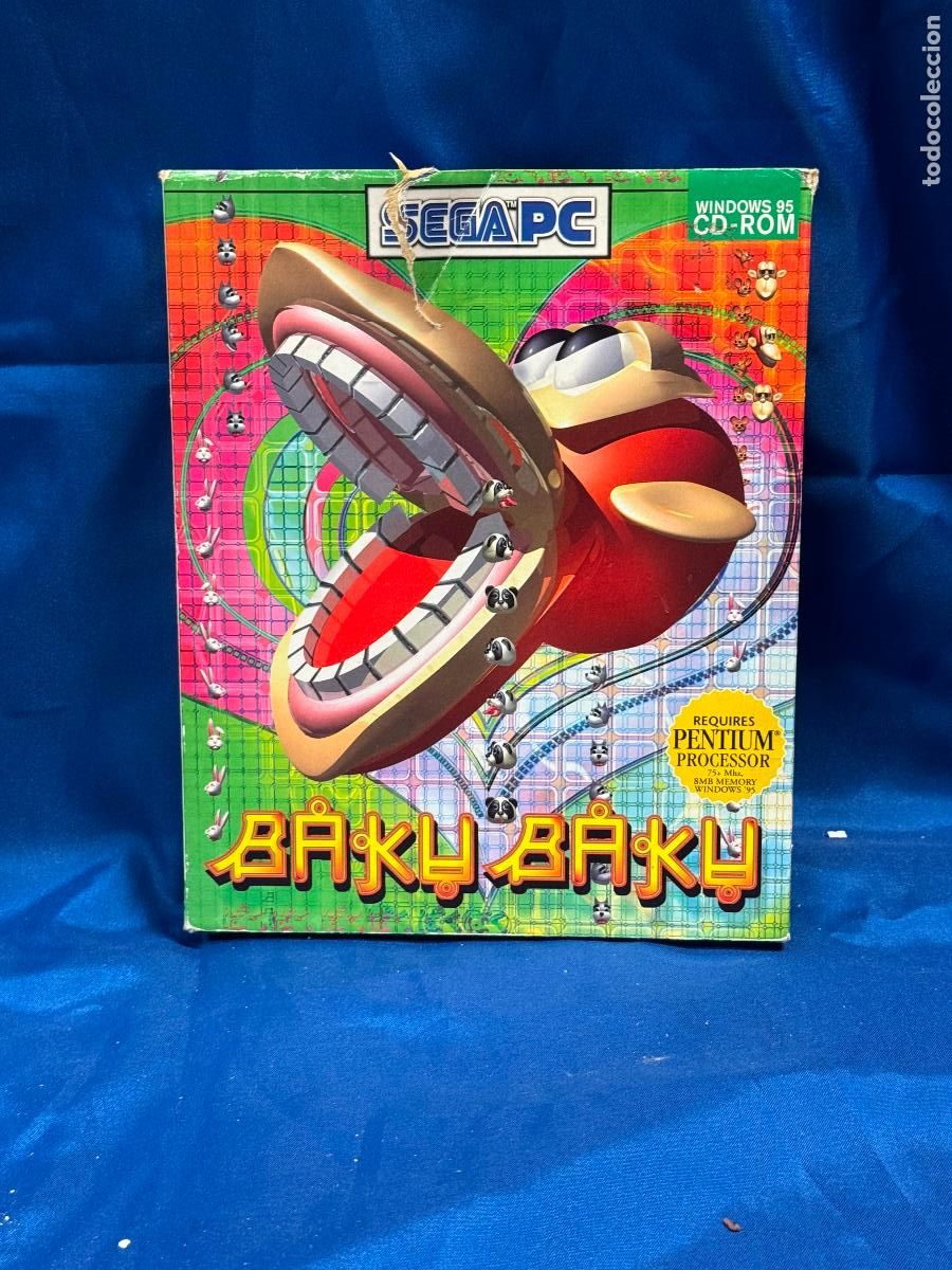 Video Games and Consoles: Juego PC Baku Baku Animal - SEGA Windows 95 Big Box. Completo