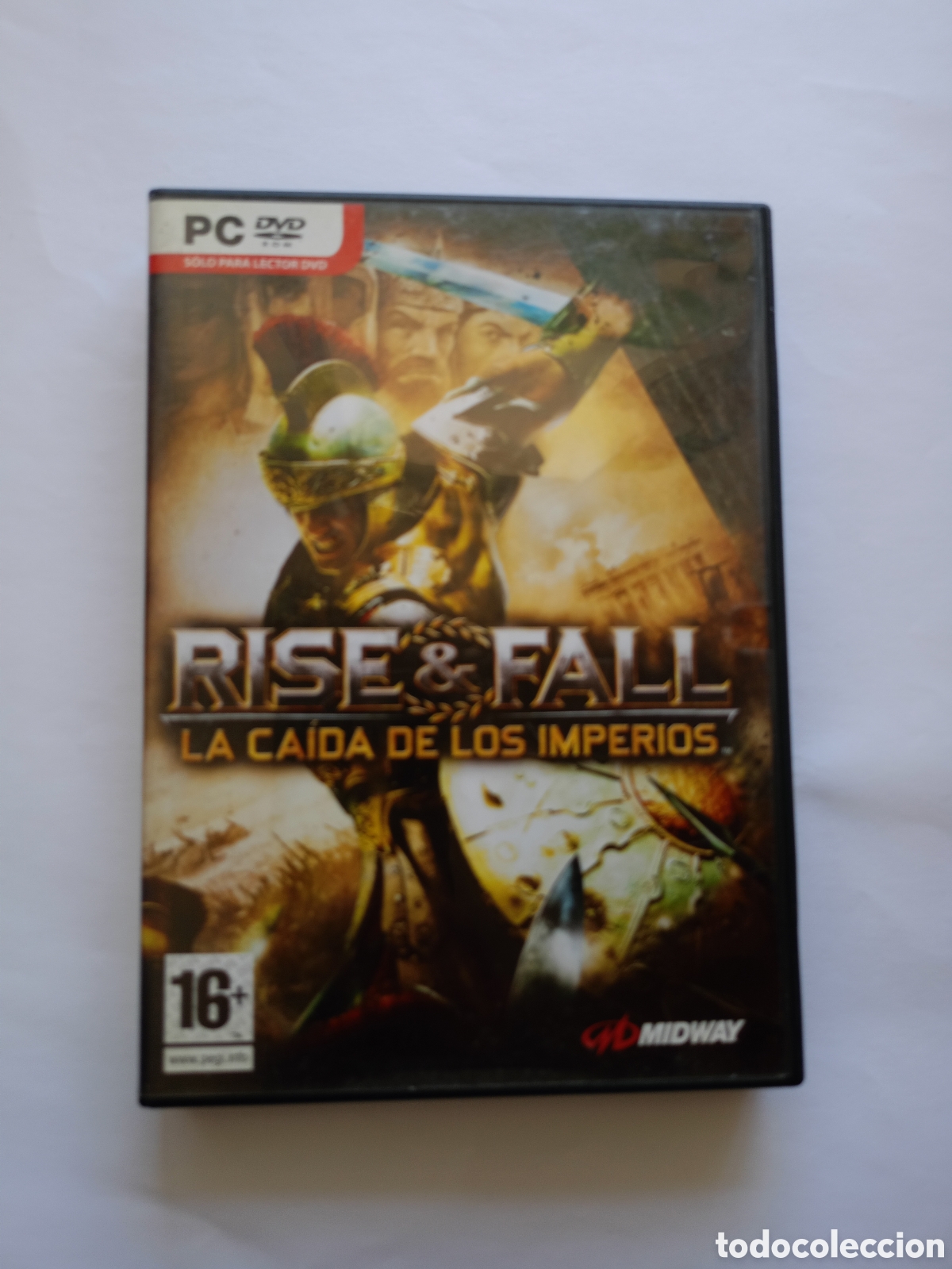 Videojuegos y Consolas: RISE & FALL La ca&iacute;da de los imperios,VIRGIN, INTEGRA EN ESPA&Ntilde;OL, PC DVD sin manual