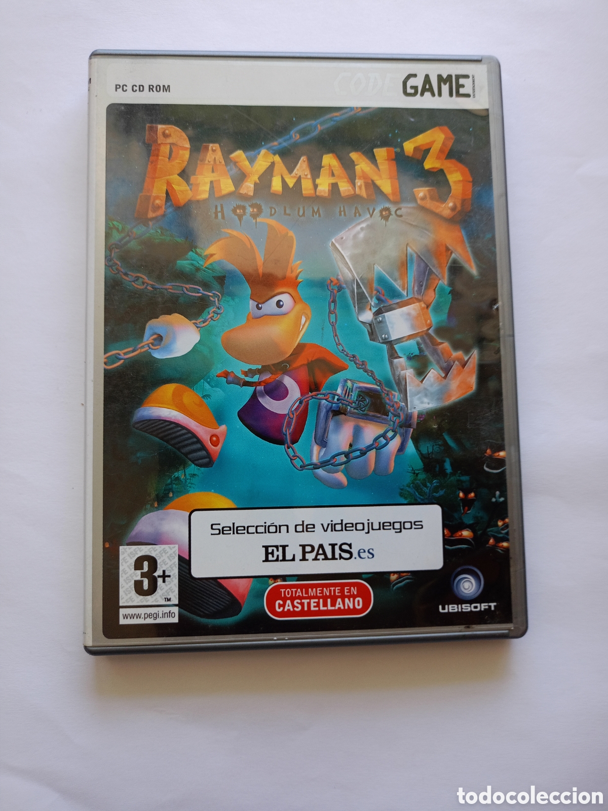 Videojogos e Consolas: Juego PC CD-Rom Rayman 3: Hoodlum Havoc (Ubisoft, 2003). 3 discos. En castellano. Code Game