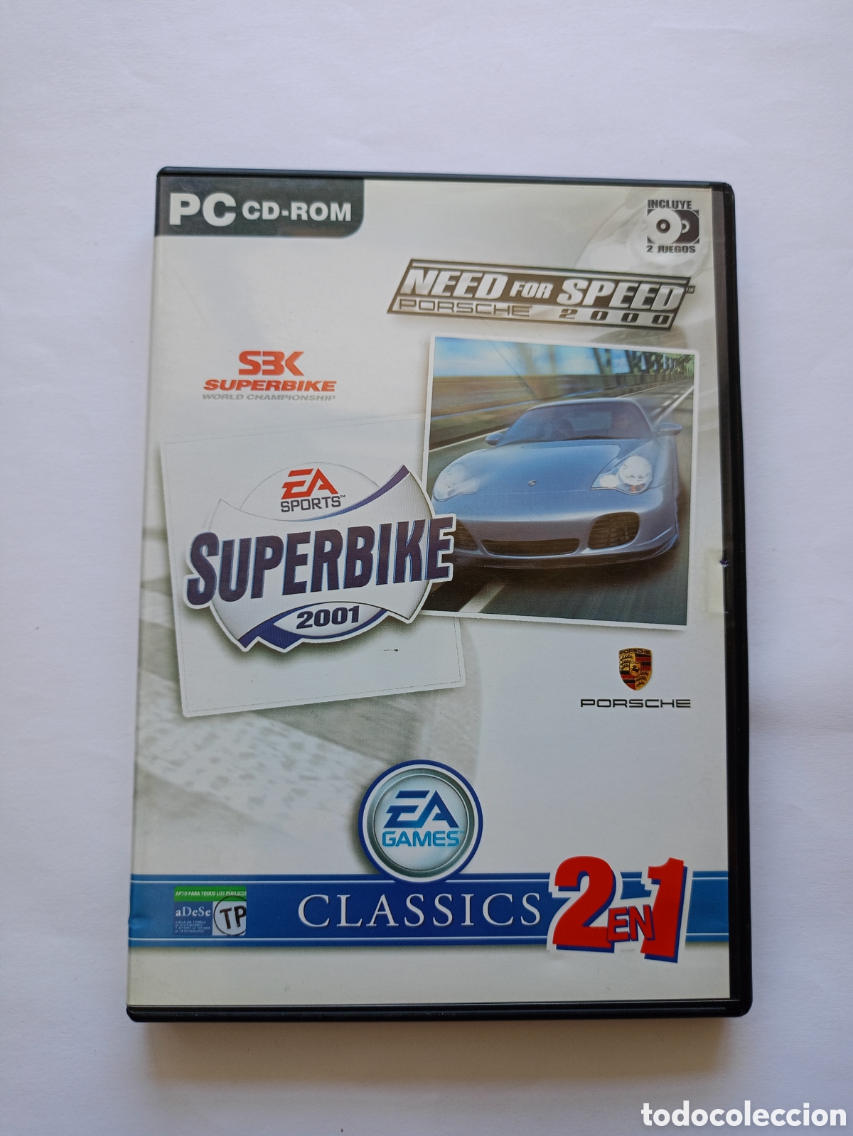 Videojuegos y Consolas: Juegos Need For Speed Porsche 2000+SuperBike01