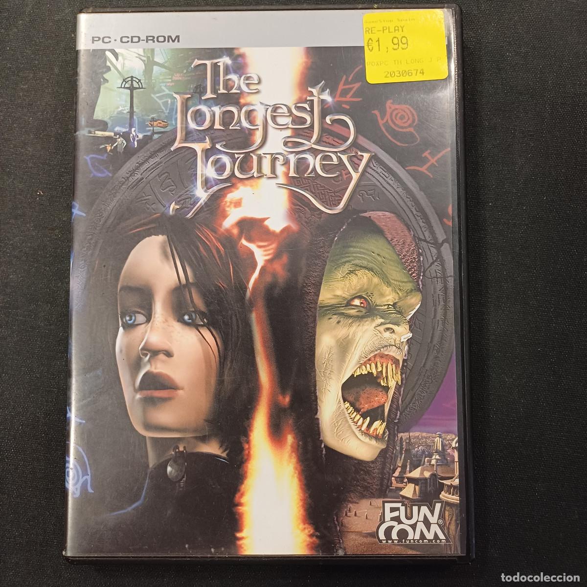 Videojuegos y Consolas: THE LONGEST JOURNEY/PC 4 DISCOS+LIBRETO.