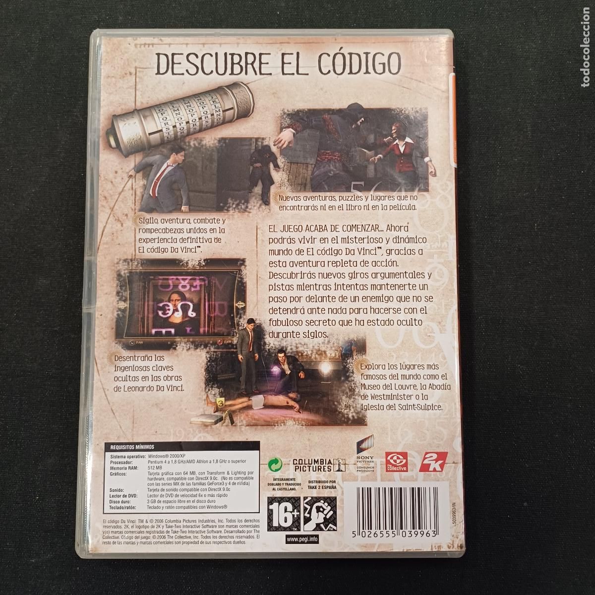 Videojuegos y consolas: EL CODIGO DA VINCI/PC+LIBRETO. - Foto 3