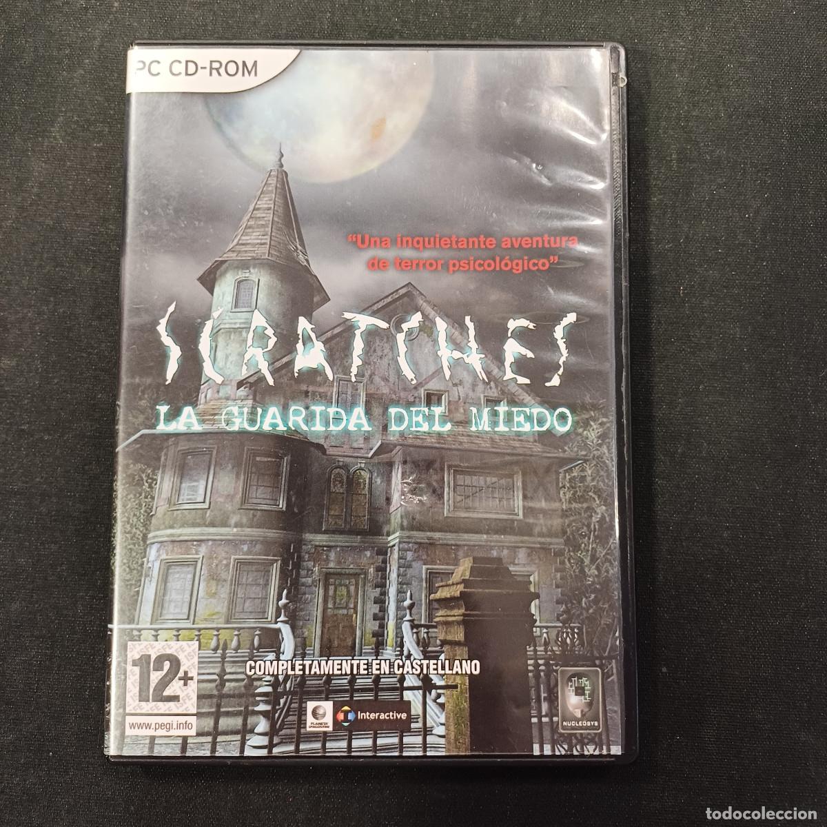 Videojuegos y Consolas: SCRATCHES-LA GUARIDA DEL MIEDO/PC+LIBRETO.