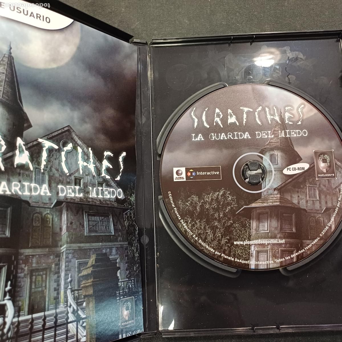 Videojuegos y consolas: SCRATCHES-LA GUARIDA DEL MIEDO/PC+LIBRETO. - Foto 2