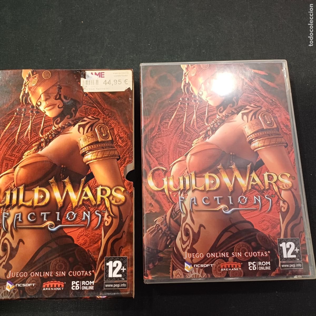 Videojuegos y consolas: GUILD WARS/PC 2 DISCOS+LIBRETO+POSTER. - Foto 4