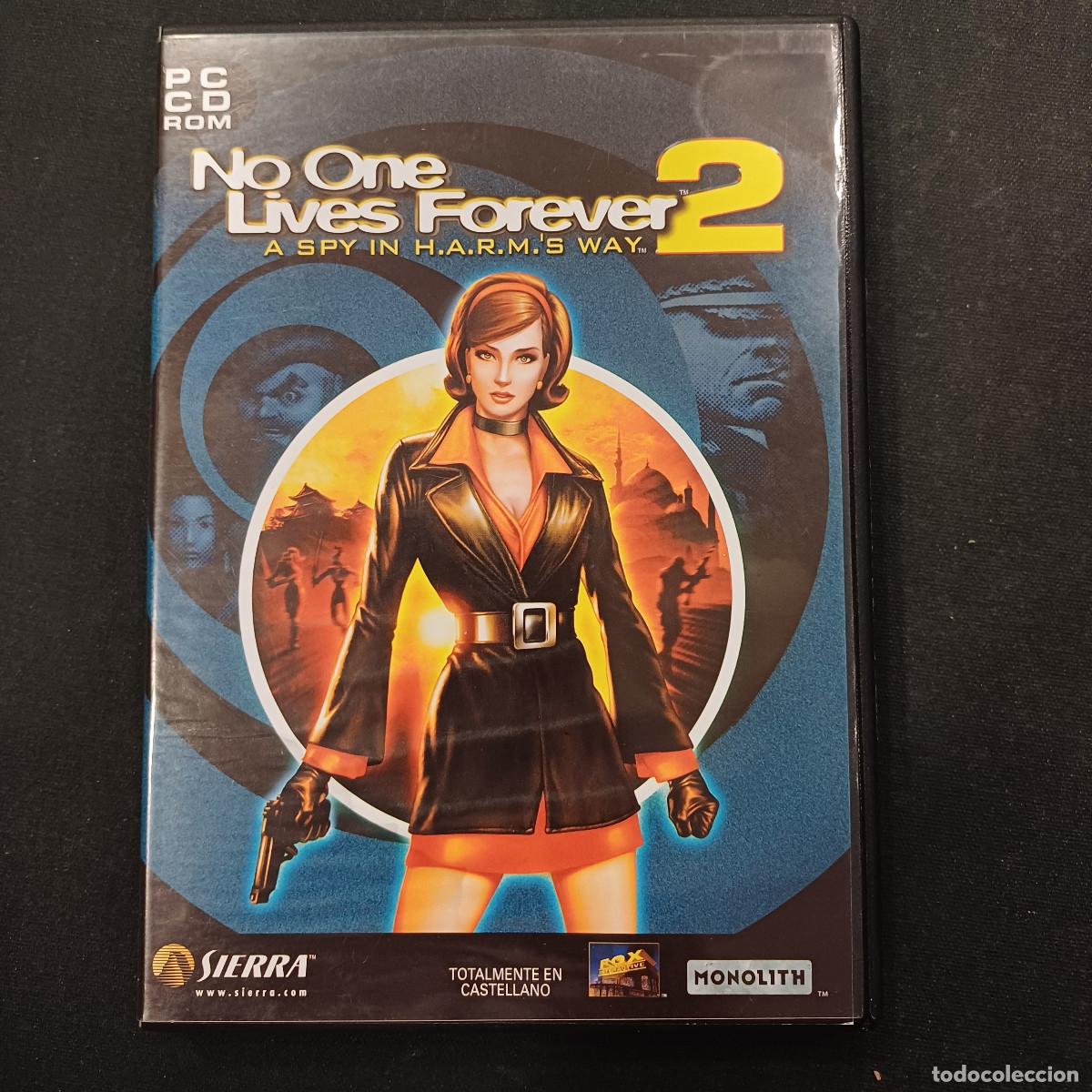 Videojuegos y consolas: NO ONE LIVES FOREVER 2/PC 2 DISCOS+LIBRETO. - Foto 1