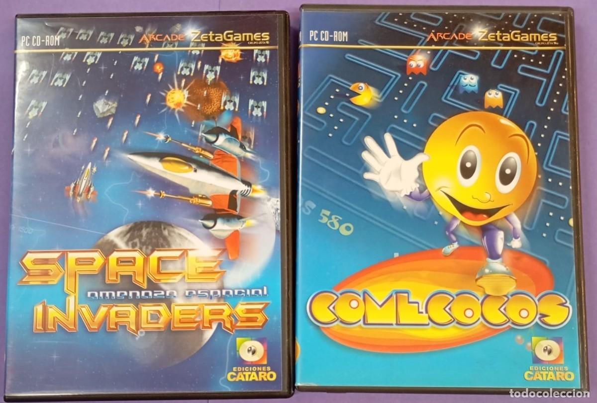 Videojuegos y consolas: COMECOCOS + SPACE INVADERS 2X JUEGOS PC - Foto 1