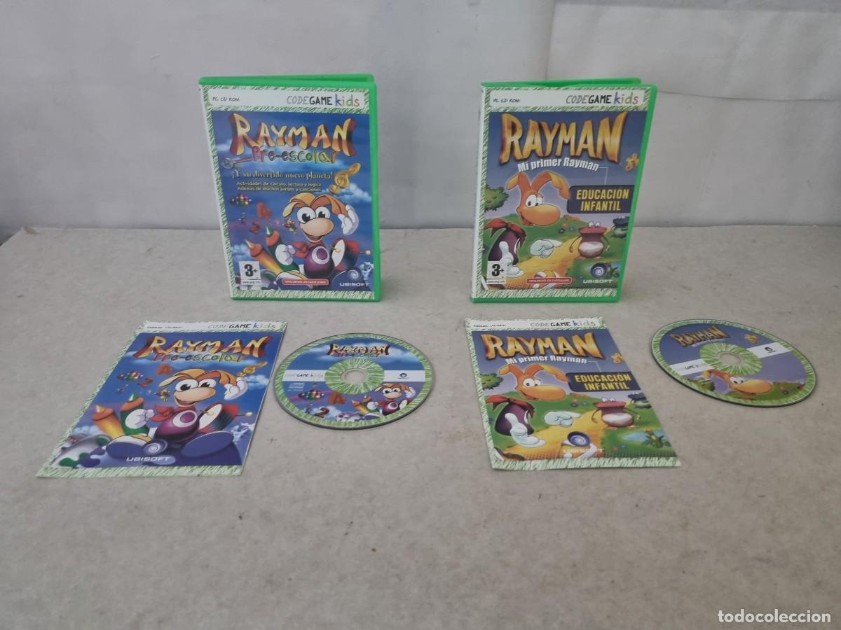 Videojuegos y Consolas: Lote de 2 videojuegos PC Rayman Mi primer Rayman y Rayman preescolar de ubisoft