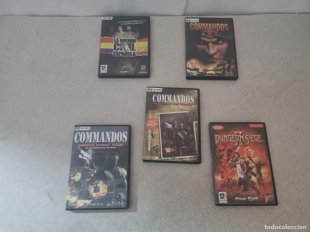 Videojuegos y consolas: Lote de 5 videojuegos para PC - Foto 1