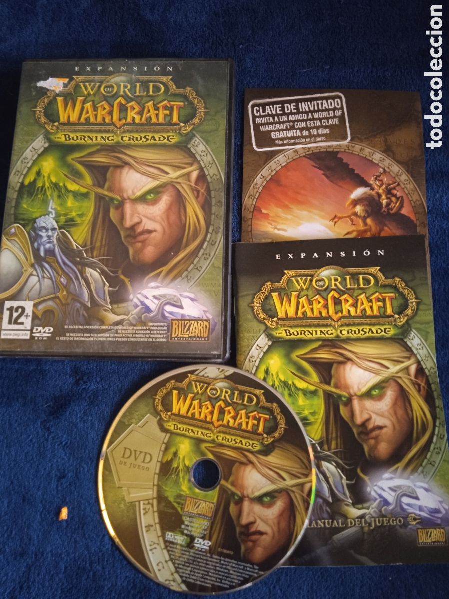 Videojuegos y Consolas: JUEGO PARA PC - WORLD OF WARCRAFT - THE BURNING CRUSADE - EXPANSI&Oacute;N