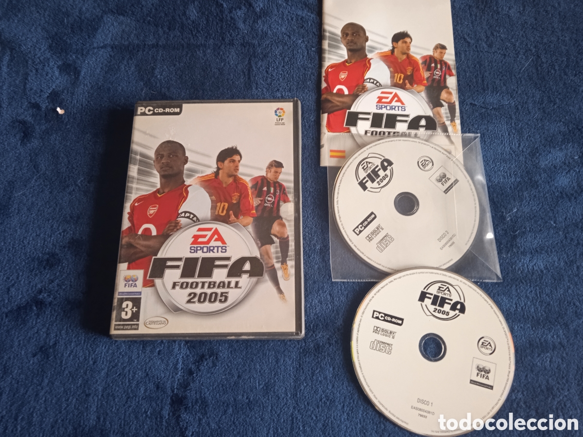 Videojuegos y Consolas: JUEGO PARA PC - FIFA FOOTBALL 2005 -CONTIENE 2 CDS