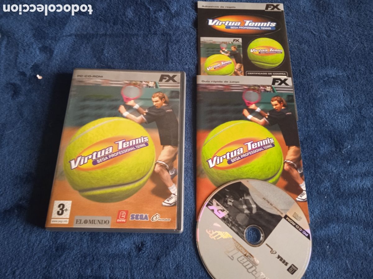 Videojuegos y Consolas: JUEGO PARA PC - VIRTUA TENNIS. SEGA PROFESSIONAL -TENIS