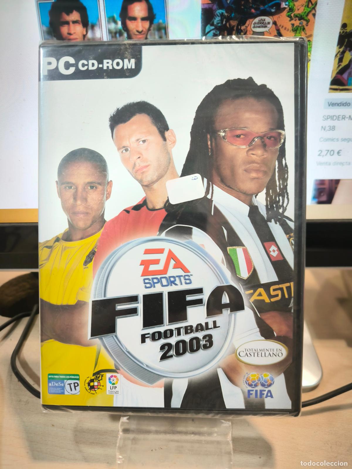 Videojuegos y Consolas: fifa football 2003 precintado pc cd-rom