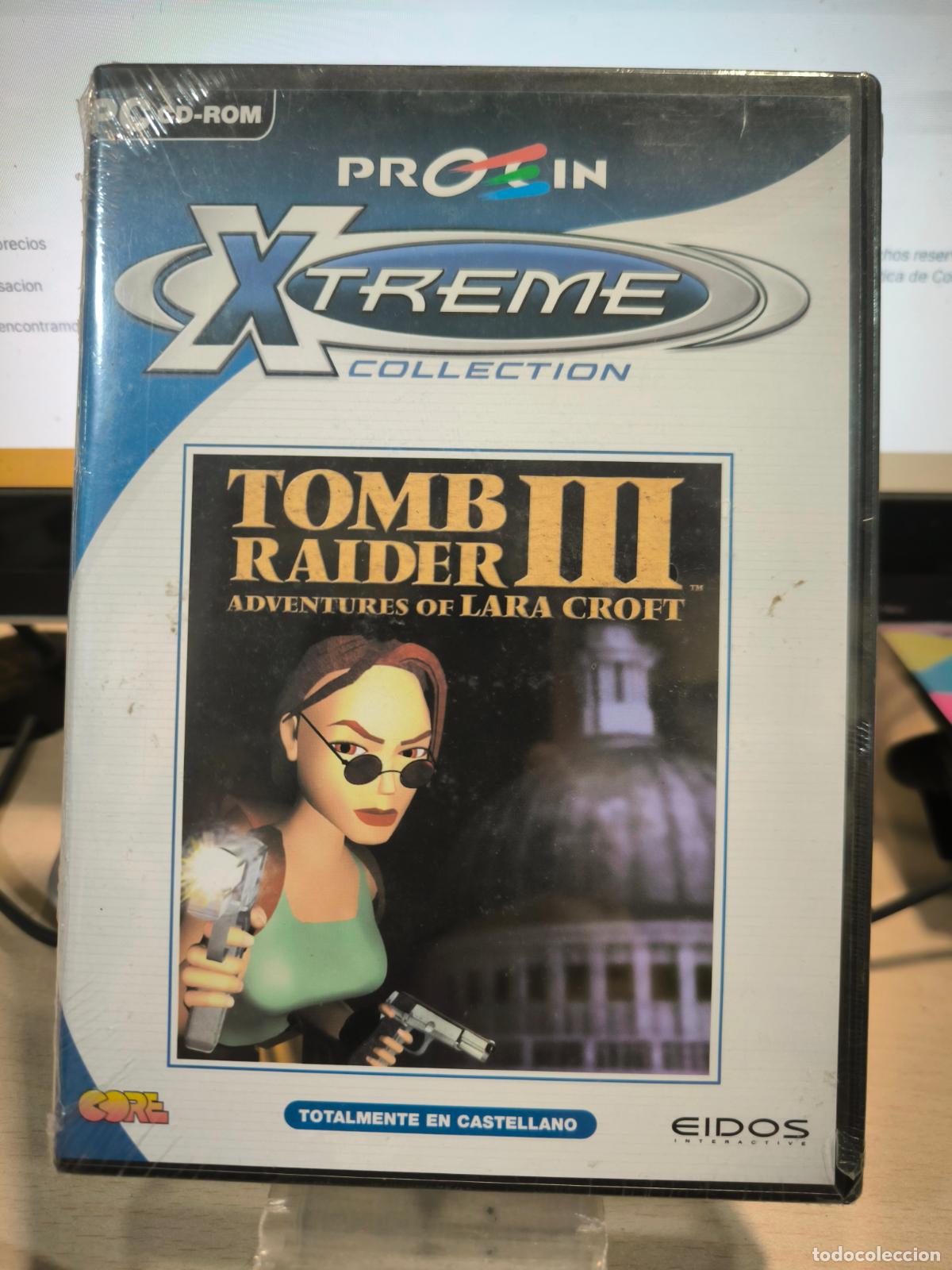 Videojuegos y Consolas: tomb raider III precintado pc cd-rom