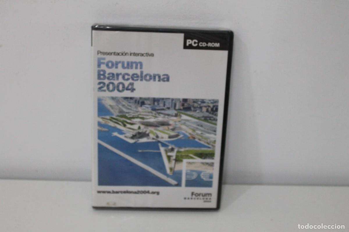 Videojuegos y consolas: FORUM BARCELONA 2004 PRESENTACION INTERACTIVA PC CD-ROM PRECINTADA - Foto 1