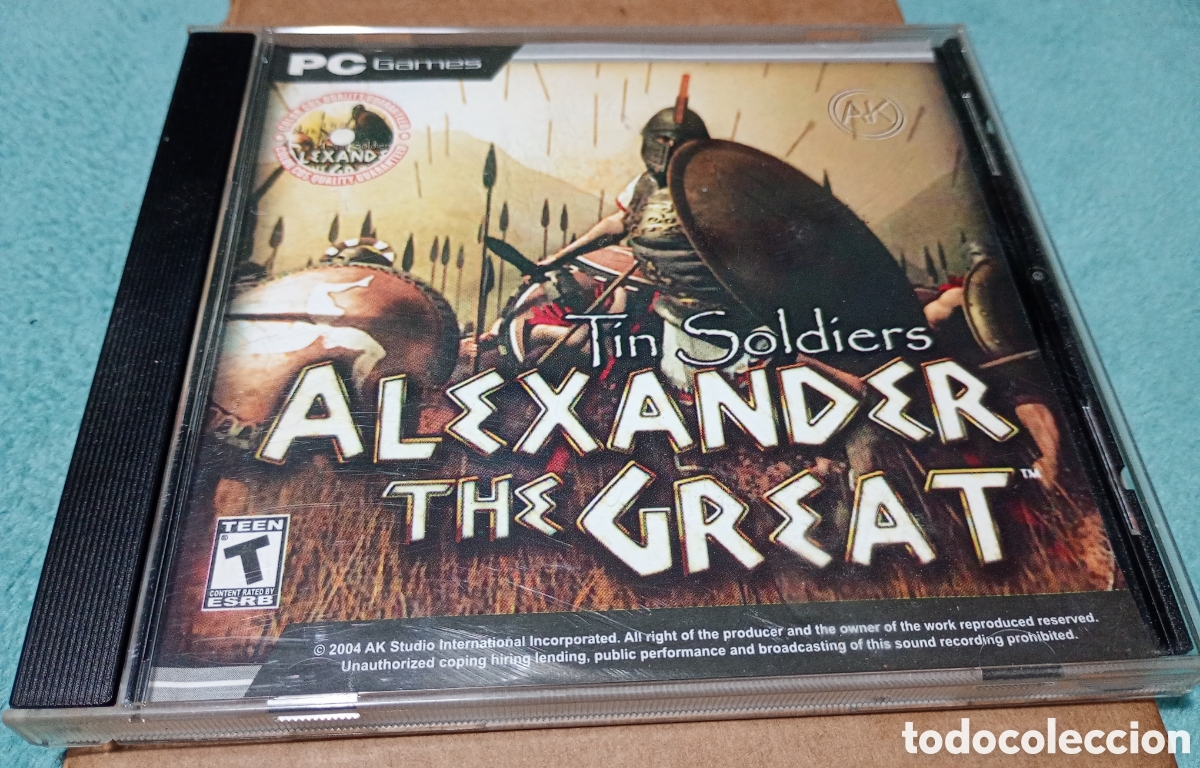 Videojuegos y Consolas: Alexander the great PC CD ROM