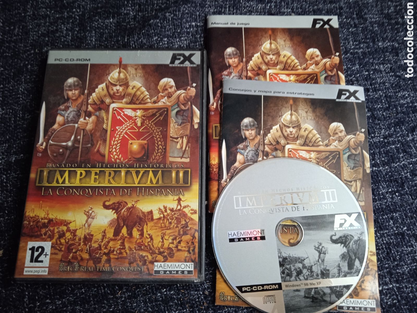 Videojuegos y Consolas: JUEGO PARA PC - IMPERIUM II -LA CONQUISTA DE HISPANIA
